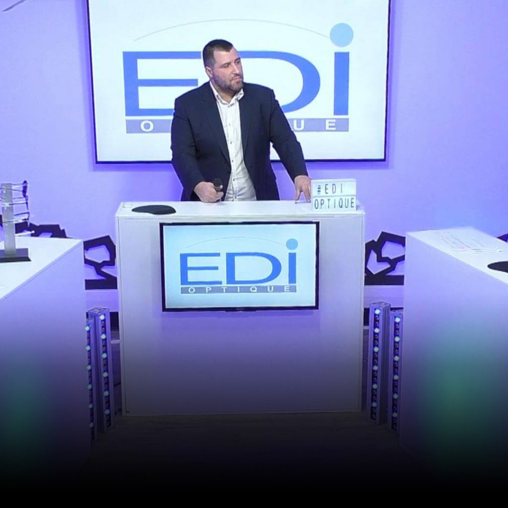 Hugo Galatioto EDI Optique présentation Emission TV